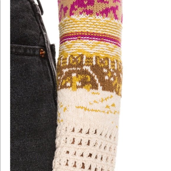 Free People - In the Mix Cuff Top - Small - NWT - Picture 2 of 6